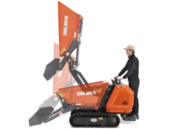 mini rupsdumper mini dumper op rupsbanden met bs m8000
