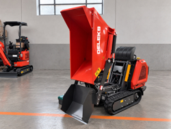 mini rupsdumper mini dumper op rupsbanden met bs m8000
