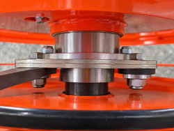 hydraulische zwenkschijf voor maaiers