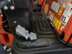 mini graafmachine met toebehoren mod m100se gereviseerd 98